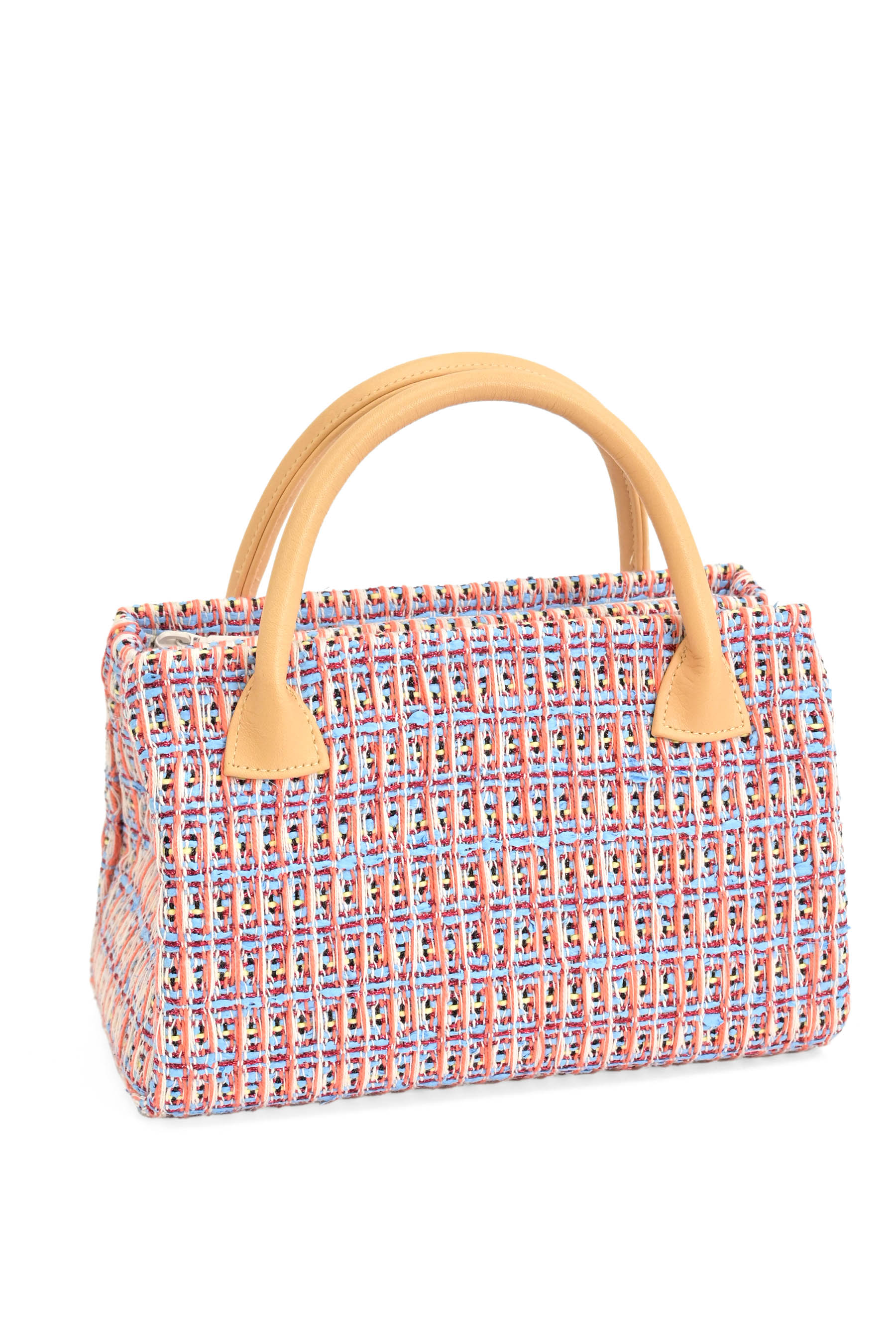 [京都富小路きねや] 和装バッグ　小町袋ミニ ファンシーツイード(04) ＃リントン・ツイード