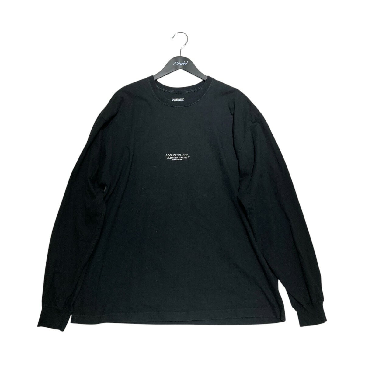 【中古】NEIGHBORHOOD　KATHARINE HAMNETT ロングスリーブTシャツ ブラック サイズ：XL 【040325】（ネイバーフッド）