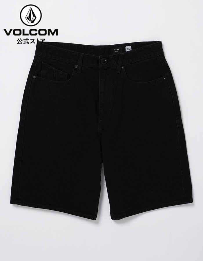 【3月31日まで！ポイント20倍】【公式】Volcom ボルコム Mens メンズ ショーツ Billow Denim Short - BLACK