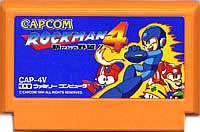 FC ファミコンソフト カプコン ロックマン4　新たなる野望!!　ROCKMANアクションゲーム ファミリーコンピュータカセット 動作確認済み 本体のみ【中古】【箱説なし】【代引き不可】