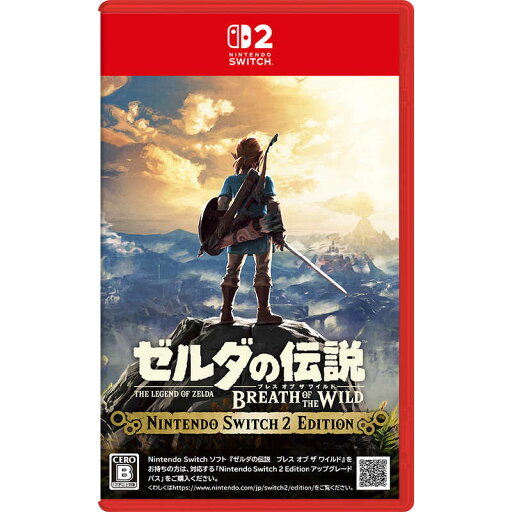 任天堂 Nintendo Switch2ゲームソフト ゼルダの伝説 ブレス オブ ザ ワイルド Nintendo Switch 2 Edition NXS-P-AAAAH