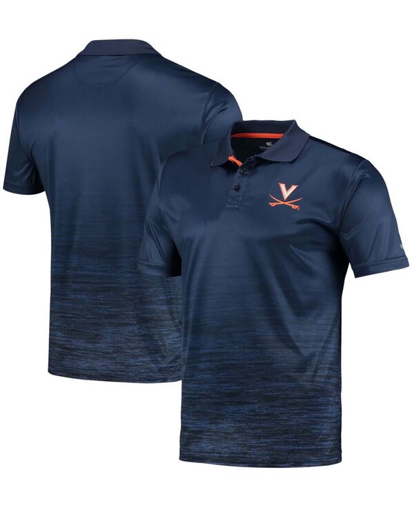 【送料無料】 コロシアム メンズ ポロシャツ トップス Men's Navy Virginia Cavaliers Marshall Polo Navy