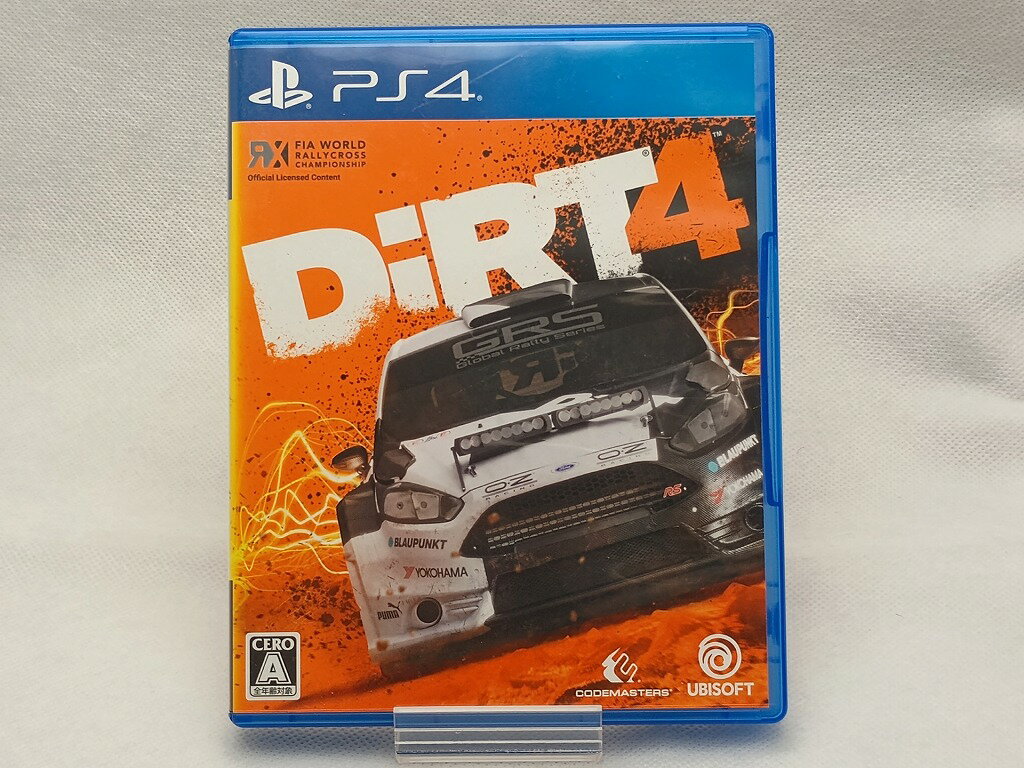 【3/21(金)20時〜全品ポイント10倍！要エントリー！】ユービーアイソフト UBISOFT PS4 DIRT4 【中古】