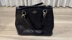 蓮*青様 COACH クロコダイル型押し トートバッグ