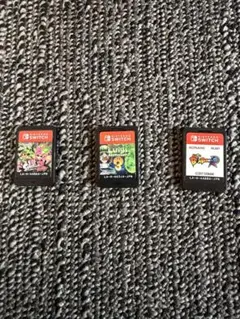 Nintendo Switch ゲームソフト 3本セット カセットのみ