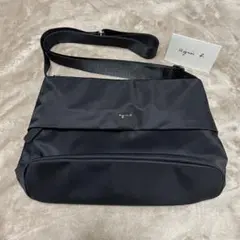 agnes b. ショルダーバッグ ブラック