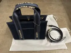 COACH SMITH TOTE BAG スミストートバッグ 24 デニム
