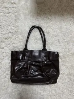 FURLA フルラ　本革トートバッグ　ブラウン