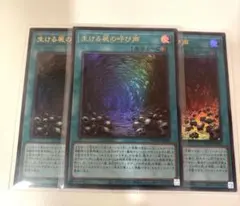 遊戯王✨生ける屍の呼び声　ウルトラレア　3枚