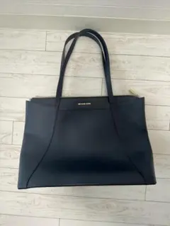 MICHAEL KORS トートバッグ ネイビー レザー
