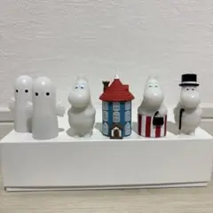 ムーミン フィギュアセット 5体と家