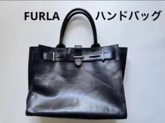 FURLA フルラ　本革トートバッグ　ブラック