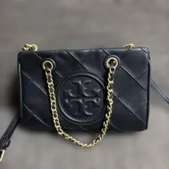 Tory Burch ミニフレービングソフトチェーントートバッグ 2回使用