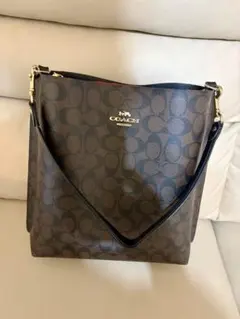 COACH シグネチャー ショルダーバッグ バケットバッグ コーチ